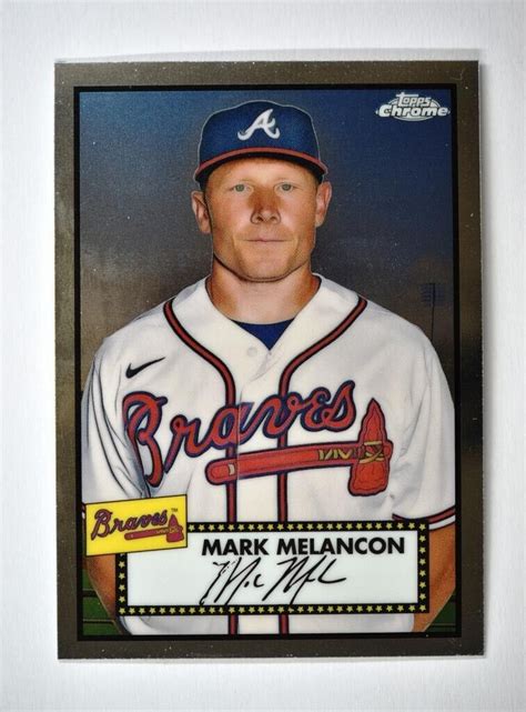 Topps Chrome Platinum Anniversary Base Mark Melancon