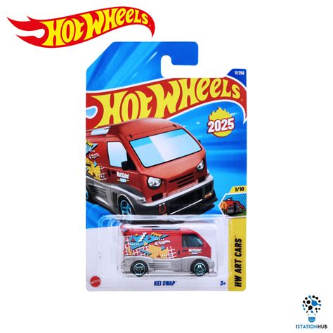 Hot Wheels HW ART CARS Kei Swap Car Hotwheels Mattel Collector Toys Vehicle Transportation