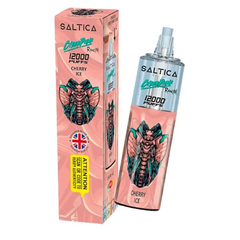 Saltica 12000 Puff Cherry ice Ucuz Fiyat ve Kapıda Ödeme ile Buharama