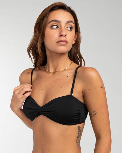 Sol Searcher Bandeau Bikini Top For Women Billabong