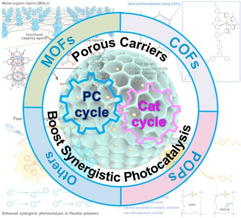 Heterogeneous Porous Synergistic Photocatalysts For Organic Transformations Zhu 2024