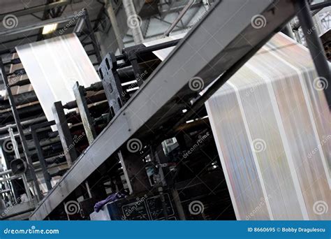 Offset Printing Machine Royalty-Free Stock Photo | CartoonDealer.com ...