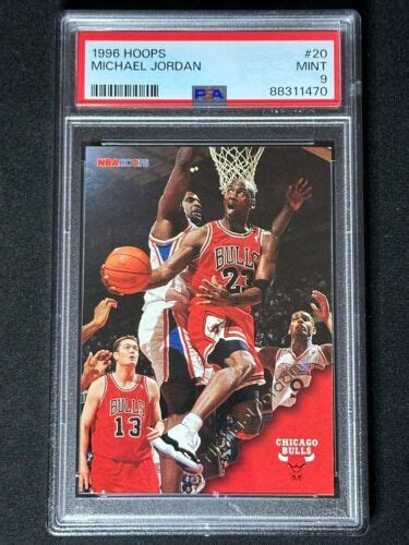 Nba Hoops Michael Jordan Psa Mint Chicago Bulls Hof Goat Ebay