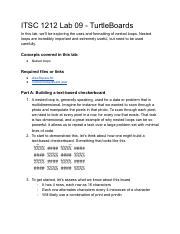 Itsc Lab Module Pdf Itsc Lab Turtleboards In