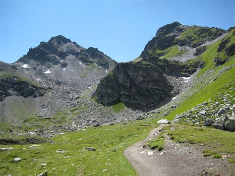 Beim Wieder Aufstieg Zur Wildseeluggen Jetzt Sonnenschein Hikr Org