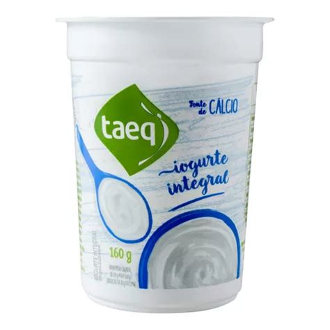 Iogurte Integral Taeq Copo 160g MercadoLivre