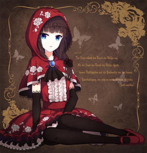 Safebooru 1girl Ascot Black Gloves Black Hair Black Legwear Blue Eyes