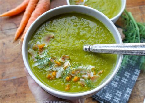 Fennel Carrot Soup With Ginger And Turmeric Sharon Palmer The Plant