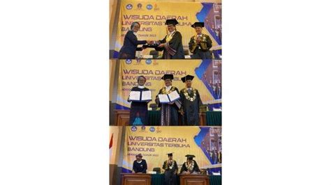 Universitas Terbuka Bandung Gelar Wisuda Daerah Periode Ii Tahap I