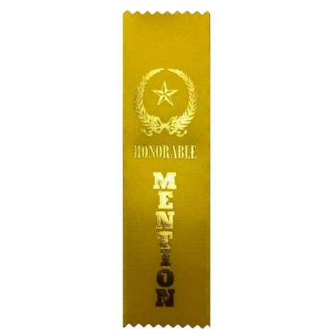 Honorable Mention Award Ribbon - Cappel's