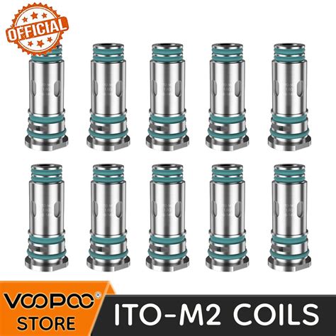 Official Voopoo Ito M2 Mesh Coils 1 0ohm Mtl Coil 10 14w Fit Voopoo