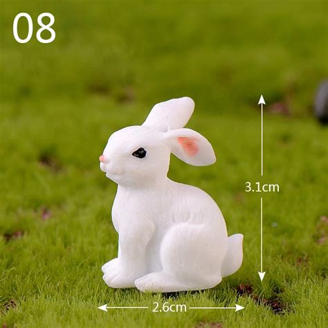 Objets D Coratifs Figurines De Lapin En R Sine Pour P Ques D Coration