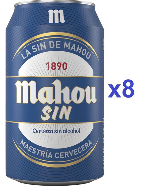 Mahou Cerveza Sin Alcohol Lata Cl Pack Te Llevo El Agua