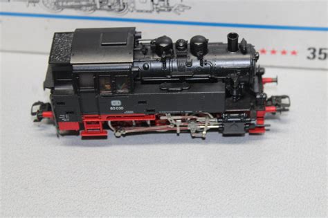 Märklin 3504 Steam Locomotive Series 80 030 DB Gauge H0 Boxed eBay