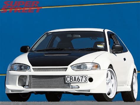 1997 Mitsubishi Mirage Rs Import Modified Tuner Car Super Street