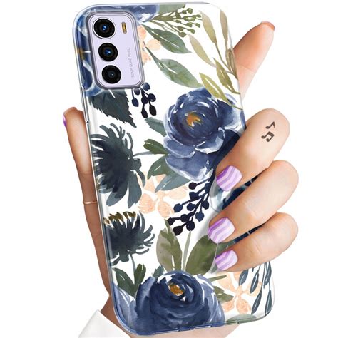 Etui Do Motorola Moto G Wzory Kwiaty Kwieciste Flower Obudowa