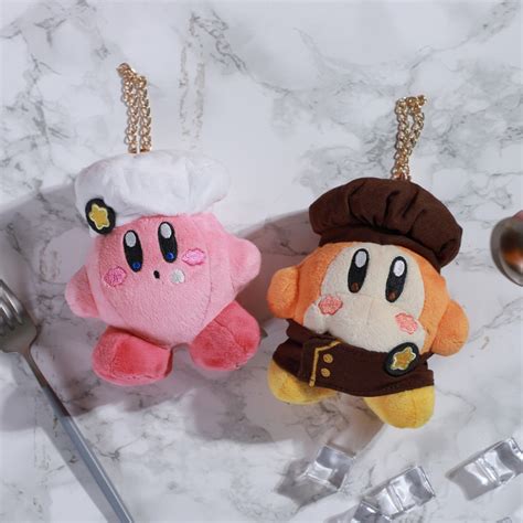 Plush Keychain Waddle Dee Kirby Café Petit Meccha Japan