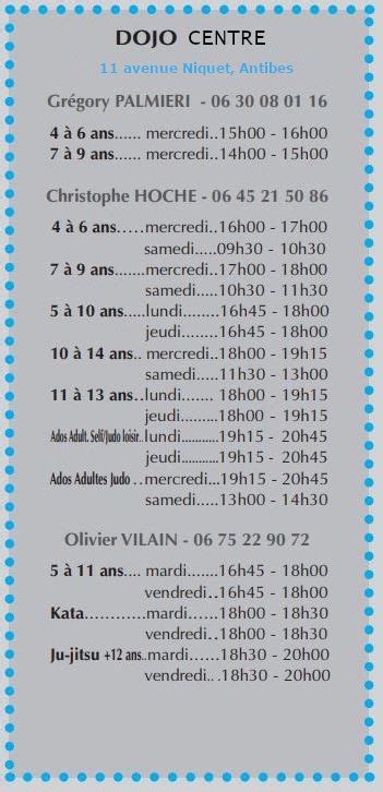 Antibes Centre Judo Ju Jitsu et Self Défense JUDO CLUB D ANTIBES