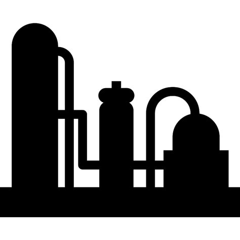 Oil Refinery Vector Svg Icon Svg Repo