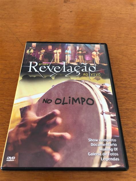 Dvd Grupo Revela O Ao Vivo No Olimpo Item De M Sica Usado