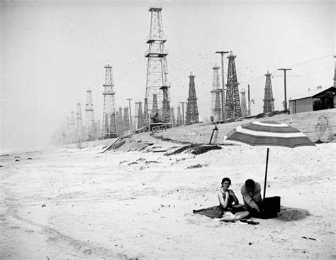 Stunning Photos From The Time When Oil Derricks Loomed All Over