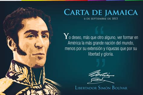 Evo Morales Ayma On Twitter La Carta De Jamaica Redactada Por El Libertador Simón Bolívar