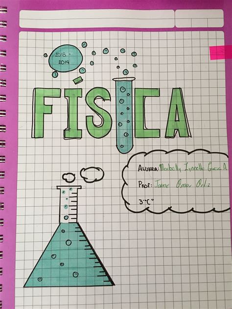 Caratula De Fisica Portadas De Fisica Portadas Para Fisica Portadas