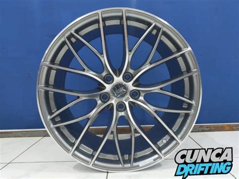 Jual Velg Racing Mobil Bmw Terbaru Ring Lebar Inch Warna Grey