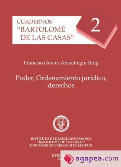 PODER ORDENAMIENTO JURIDICO DERECHO FRANCISCO JAVIER ANSUATEGUI