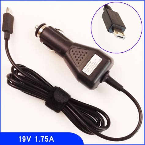 19V 1 75A Laptop DC Car Power Adapter Charger For ASUS VivoBook E200