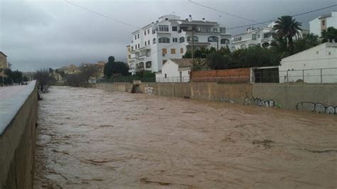 Río Gorgos en la desembocadura Jávea Xàbia