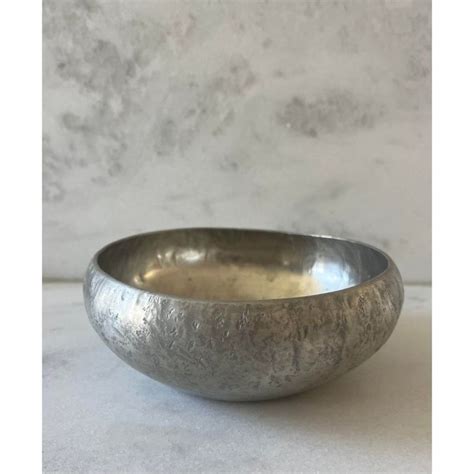 Vintage Skurdal Pewter Bowls From Norway Set Of 2 Vintage Small