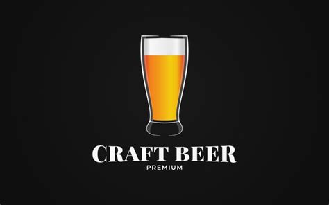 Beer Glass Logo Template #158724 - TemplateMonster