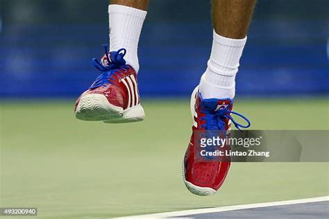 Novak Djokovic Shoes Photos and Premium High Res Pictures - Getty Images