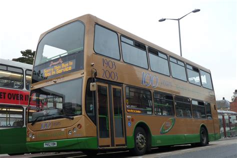 Ipswich Buses Daf Db250 Pf Euro 3 East Lancs Lowlander Fleet No 100