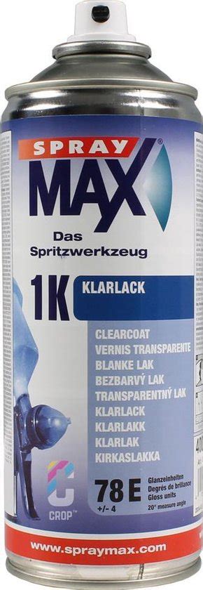 SprayMax 1K Blanke Lak Spuitbus Hoogglans UV Bestendig Bol