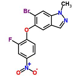 CAS 1206800 24 9 6 BROMO 5 2 FLUORO 4 NITROPHENOXY 1 METHYL 1H