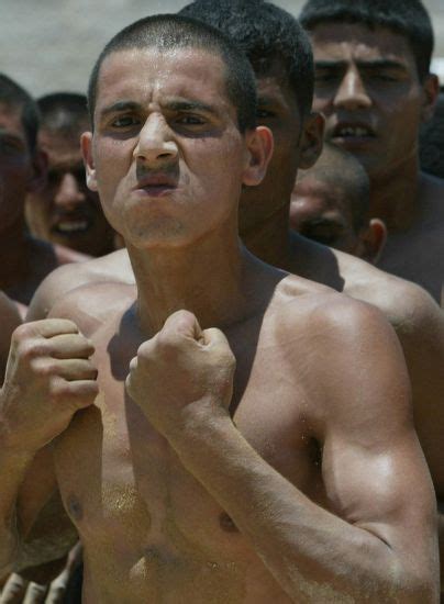 Palestinian Police Recruits Undergo Training Camp Editorial Stock Photo