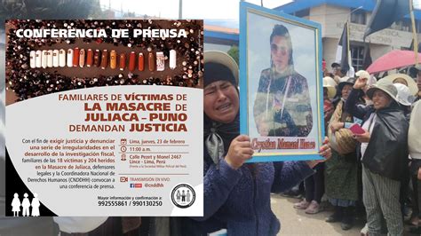 Familiares de víctimas de protestas demandarán justicia en Lima junto a