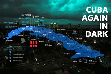 Once Again The Entire Island Of Cuba Falls Into Darkness As Power Grid