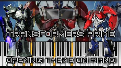 Transformers Prime Opening Theme On Piano Easy Piano Tutorial By