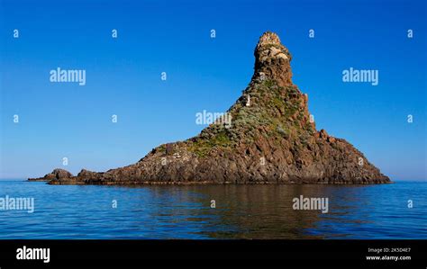 Italy Sicily Cyclops Coast Cyclops Island High Rocky Outcrop