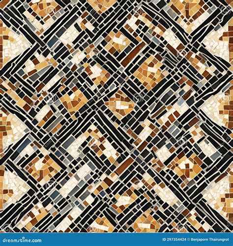 Mosaic and Tile Patterns. - 1 Stock Illustration - Illustration of ...