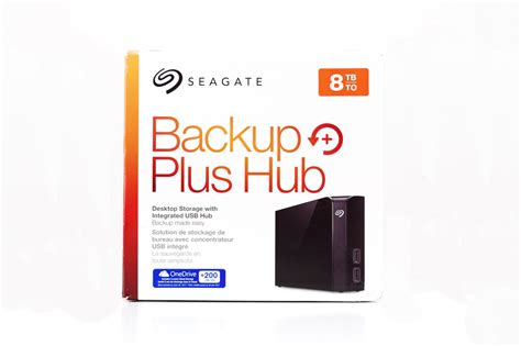 Seagate Backup Plus Hub 8TB Desktop Storage Review