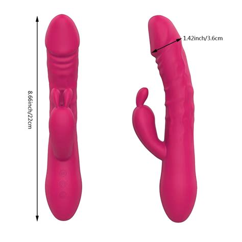 Sex Toy G Spot Frequency Vibrator Rabbit For Woman Vibrator Telescopic Massage Stick Dildo