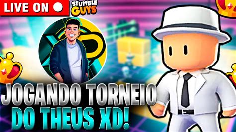 Torneio X Do Theus Xd Stumble Guys Ao Vivo Lukezinho Youtube