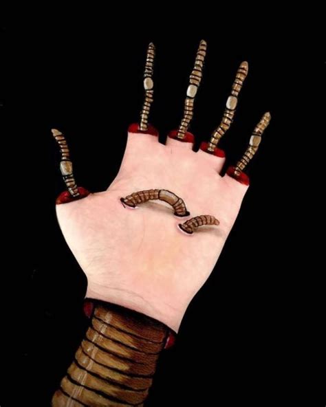 Artist Turns Their Own Arms Into Optical Illusions 22 Pics