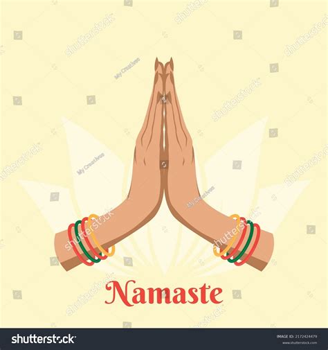 Namaskar Hand Clipart