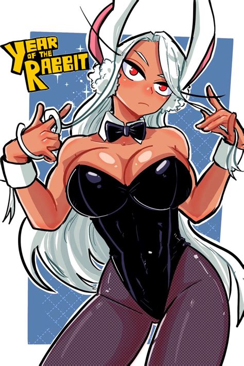 Rule 34 1girls Boku No Hero Academia Female Mirko Miruko My Hero Academia Rumi Usagiyama Solo