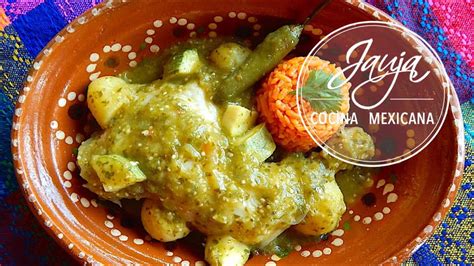 Pollo En Salsa Verde Youtube